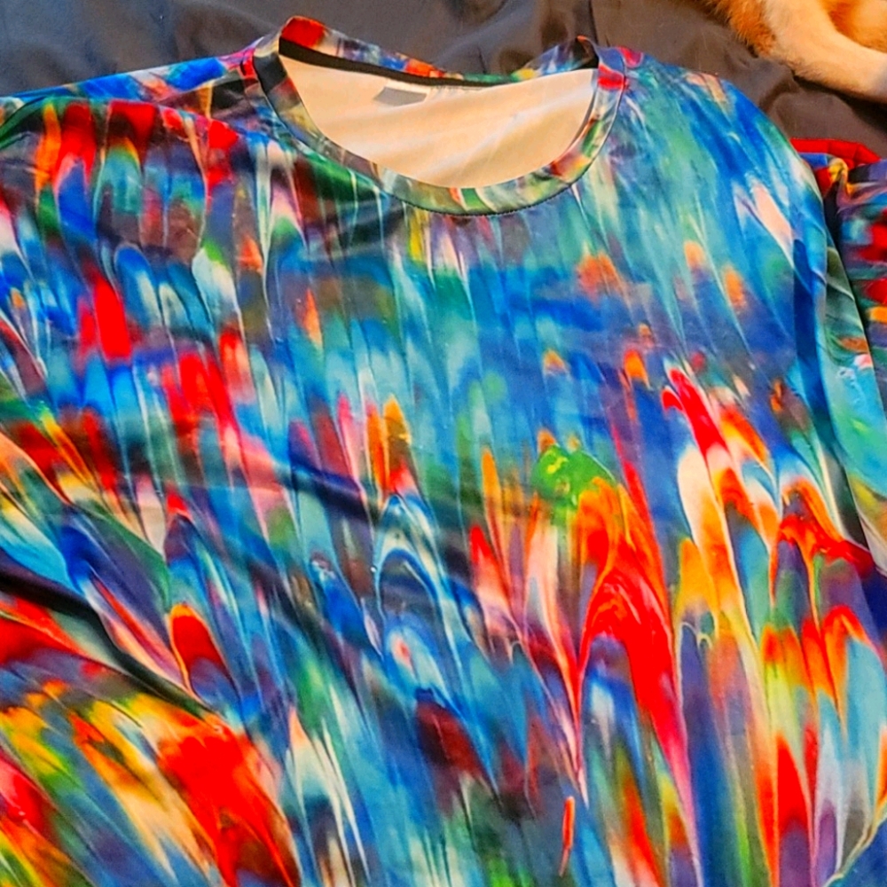 Multi colored shirt